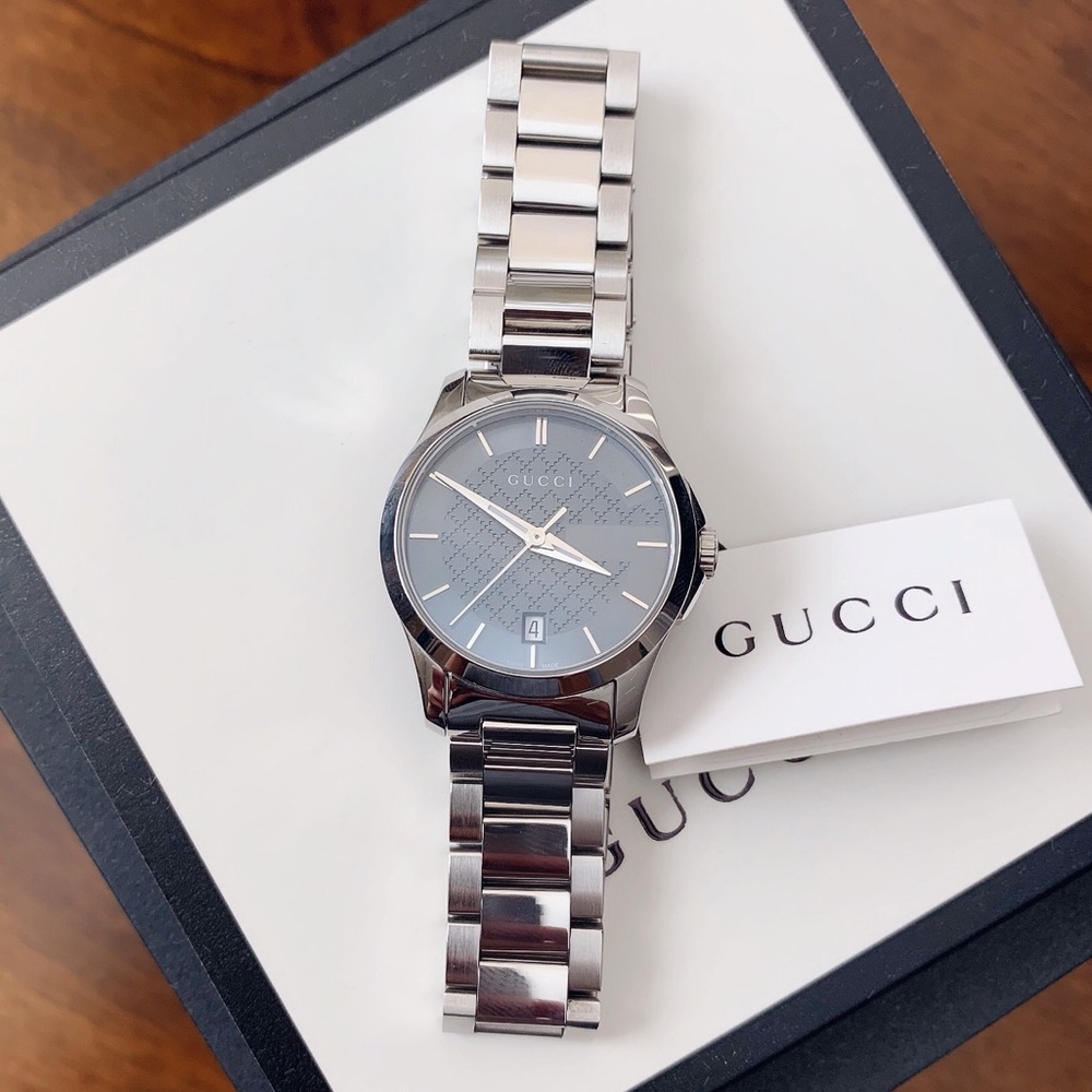 ❌SOLD❌NWT GUCCI G-Timeless Bracelet Watch, 27mm - Picture 2 of 8